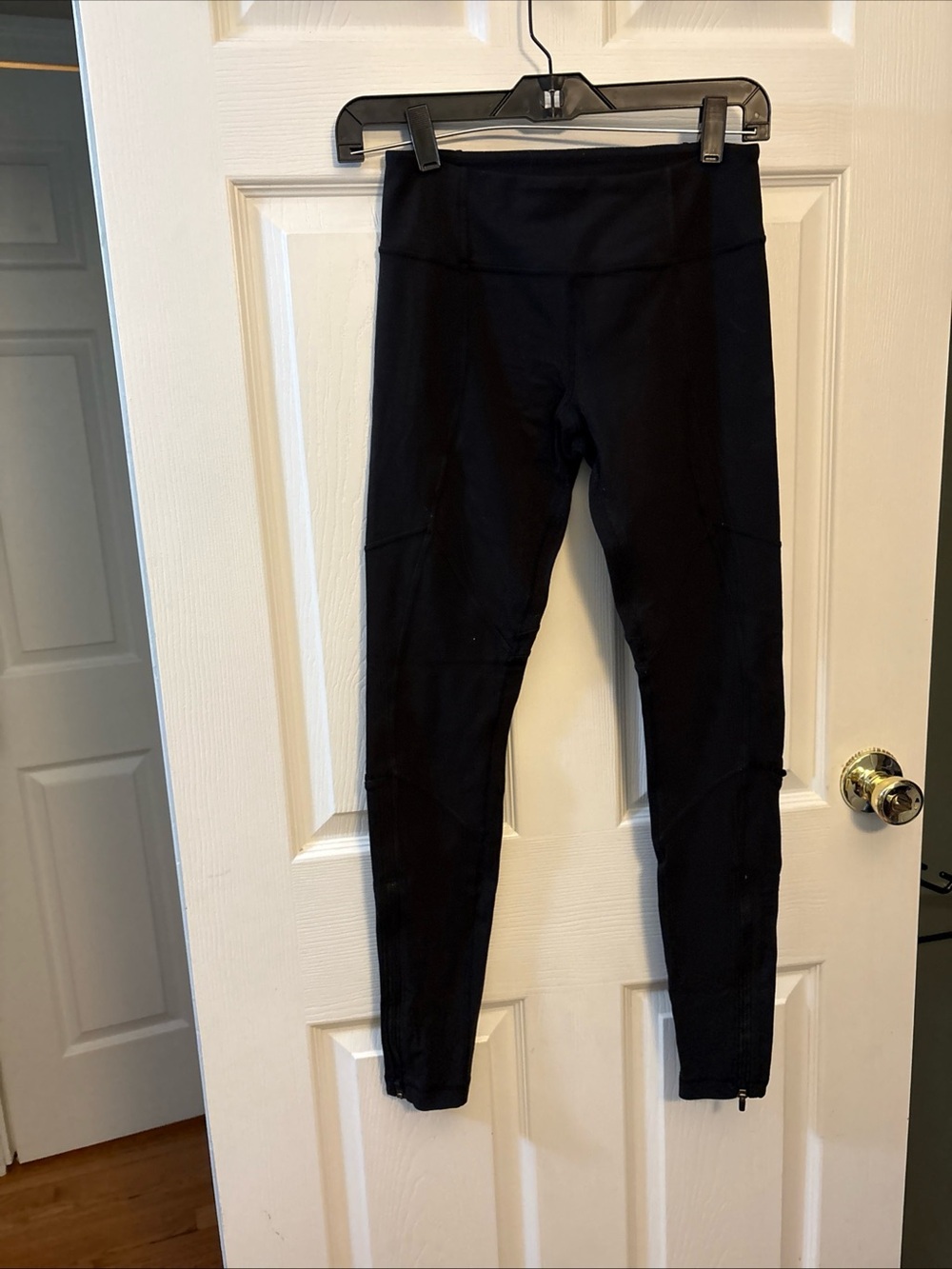 Black High-Waist Athletic Leggings